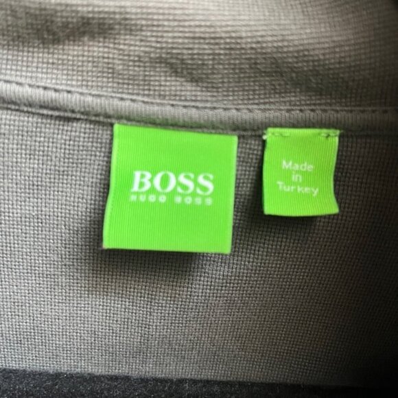 Hugo Boss full zip mock neck sport jacket Sz XL - Picture 6 of 9